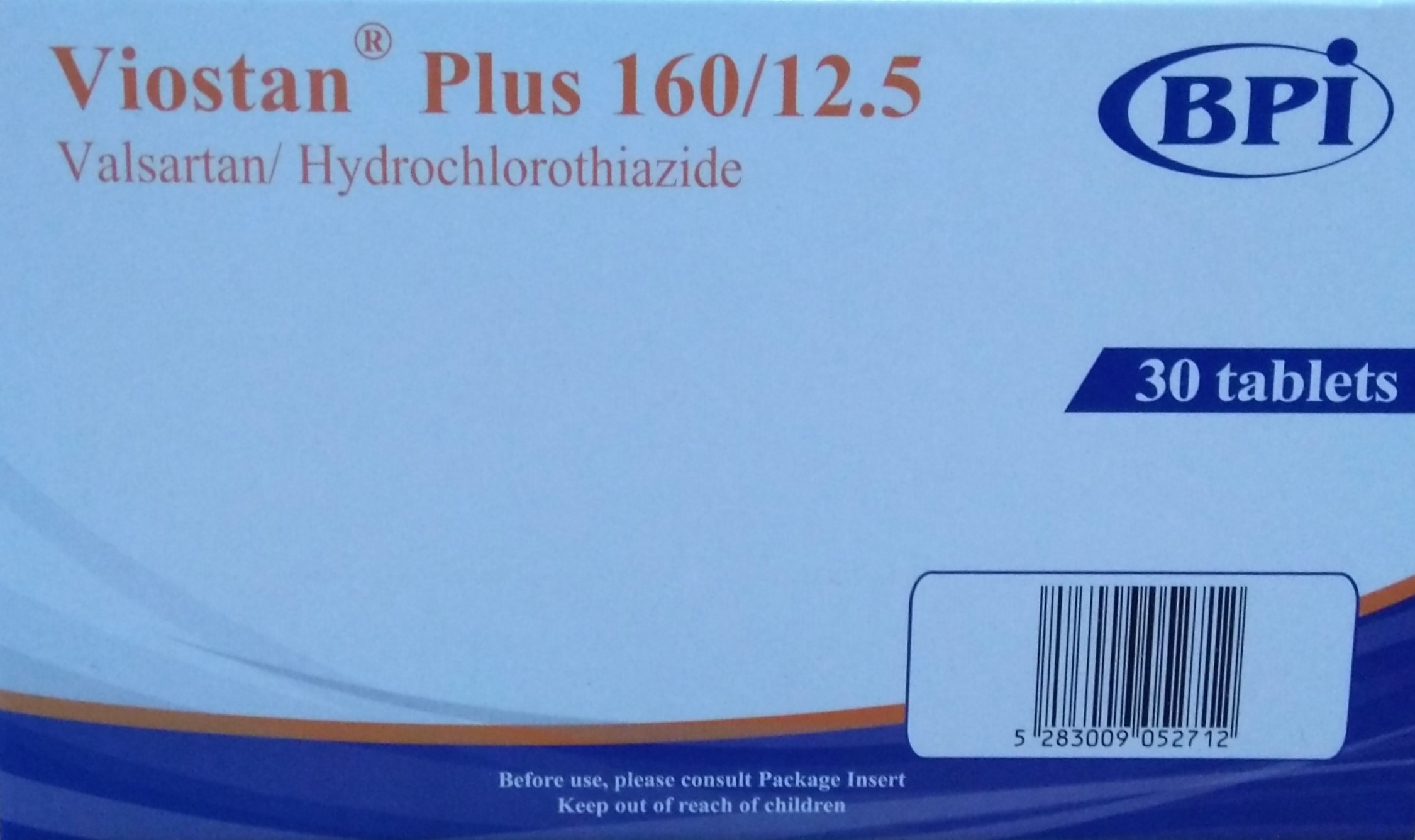 Viostan Plus 160/12.5mg
